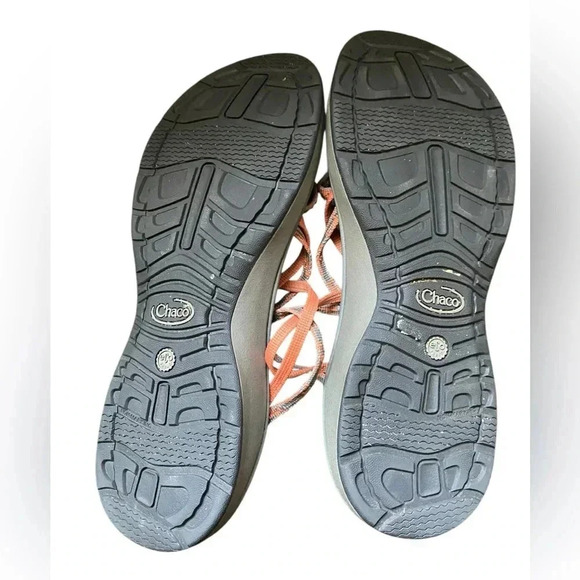 Chaco Women's Sandals - Black and Orange - Picture 2 of 3